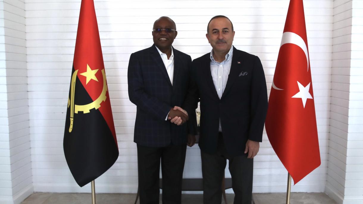 انگولا کے وزیر خارجہ کا دورہ ترکی