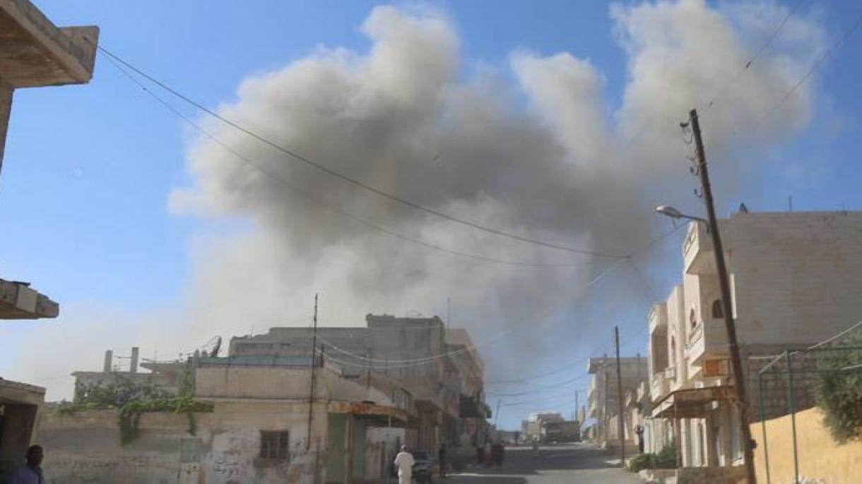 حملات توپخانه‌ای نیروهای رژیم اسد به مناطق مسکونی ادلب