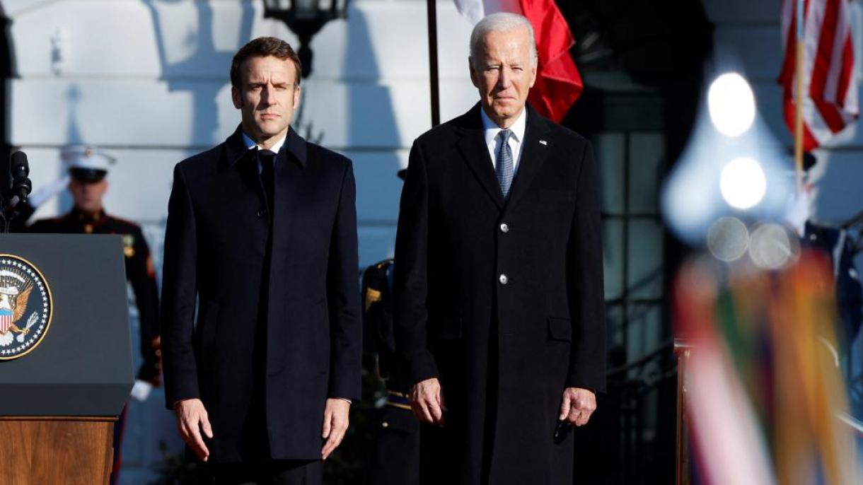 "Los dos líderes discutieron el reciente viaje del presidente Macron a la República Popular China"