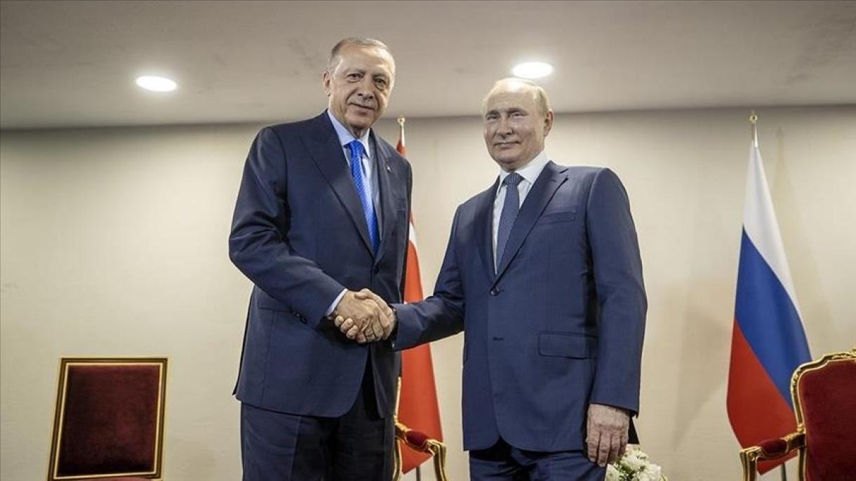 پوتین از اردوغان برای میانجیگری در تخلیه غلات تشکر کرد