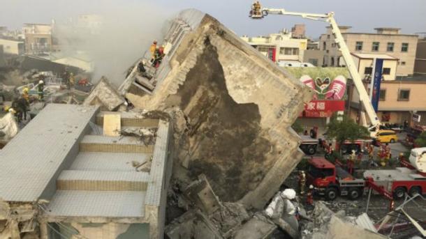 تائیوان میں زلزلہ،پانچ افراد ہلاک