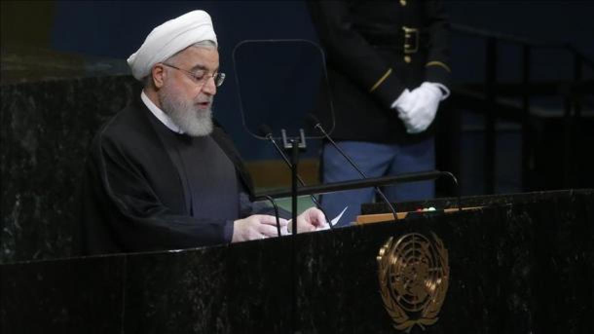 Rouhani pede aos EUA para voltarem à mesa de negociações