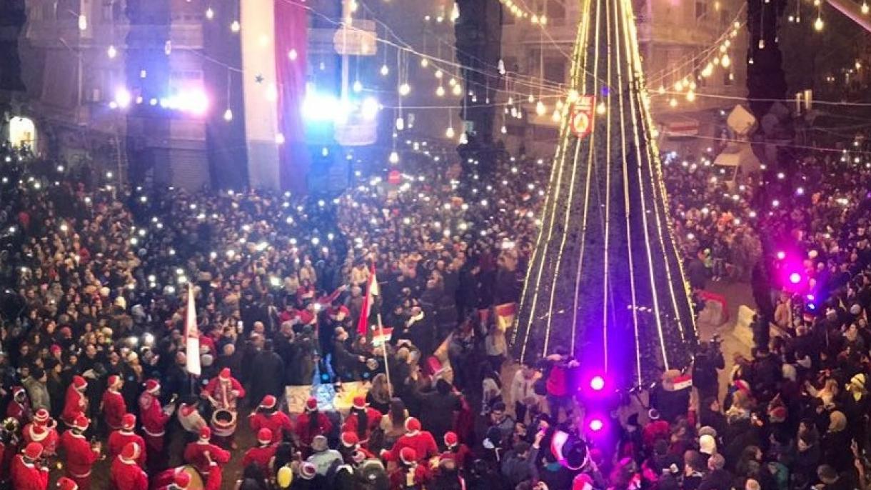 La “otra” Siria celebra la Navidad