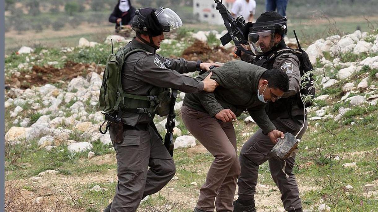 بازداشت 15 فلسطینی در کرانه باختری از سوی اسراییل