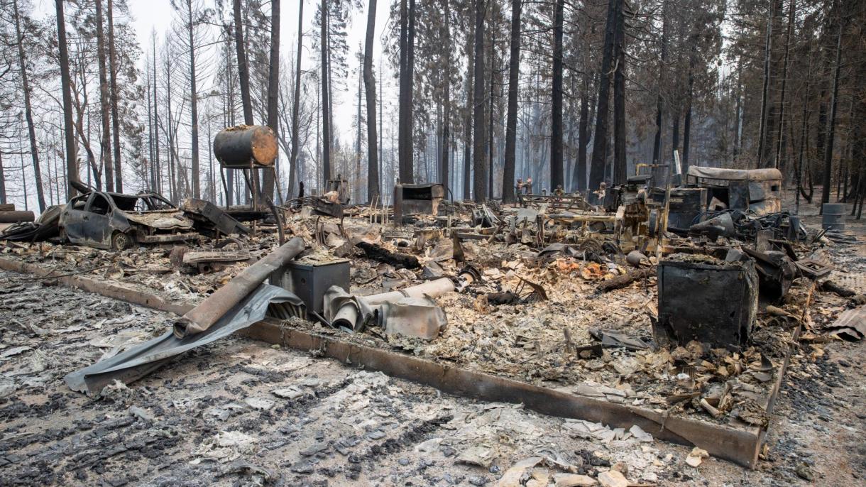 امریکہ، کیلیفورنیا میں جنگلات کی آگ قابو سے باہر