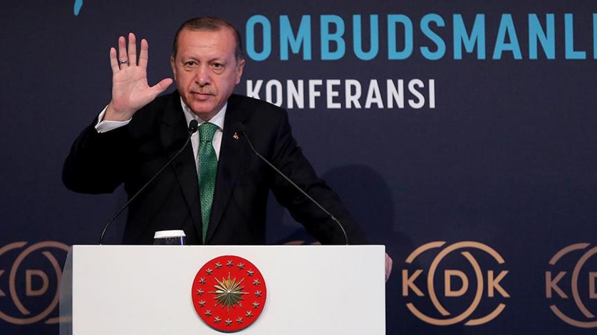 Erdogan: “YKA-nyň geçirýän bikanun garaşsyzlyk referendumyndan opportunizmiň ysy gelýär”