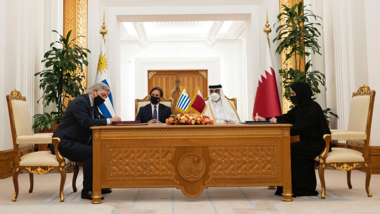 Uruguay y Qatar firman una serie de acuerdos y memorandos de entendimiento