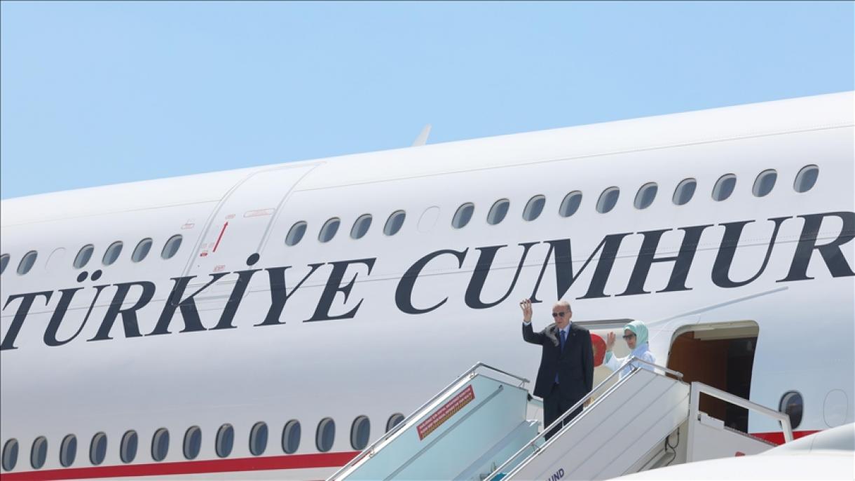 Prezident Erdogan BAE-ne gitdi
