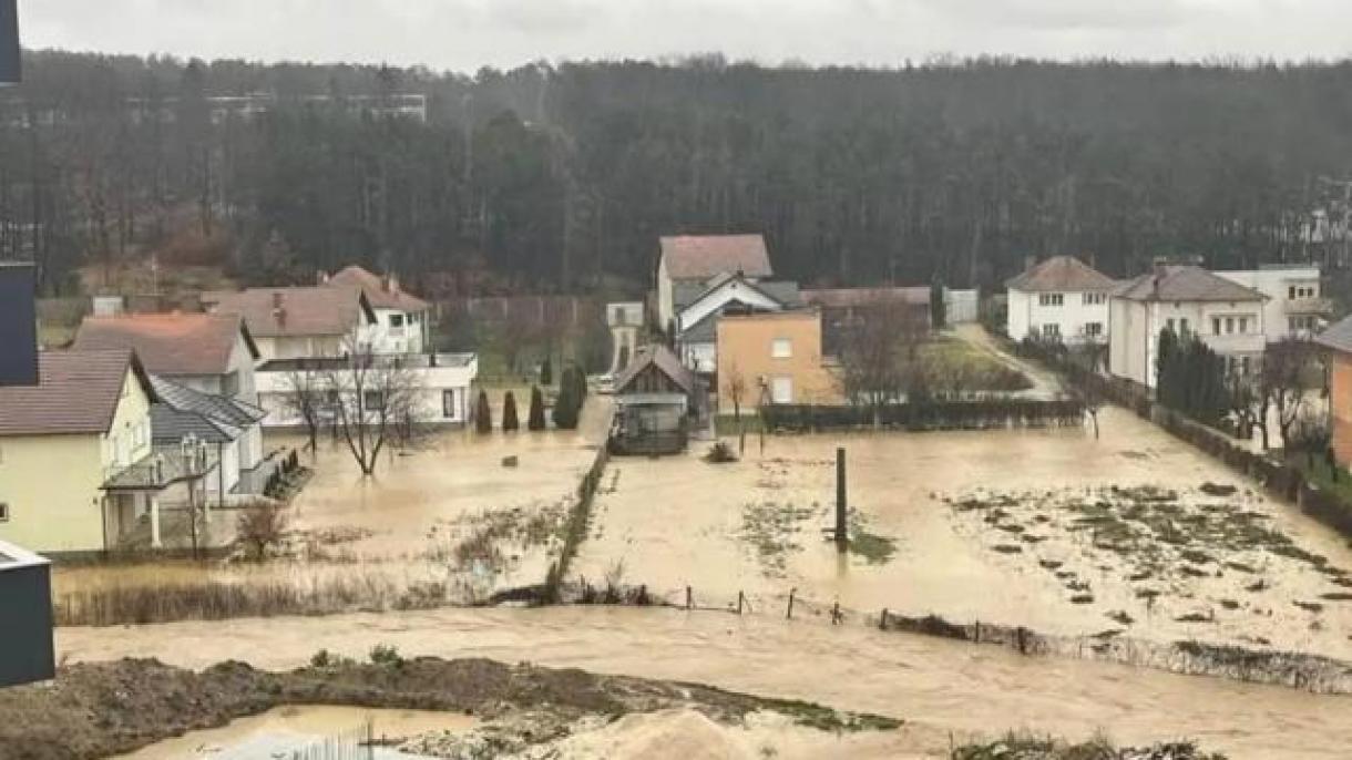 Наводнения в Косово...