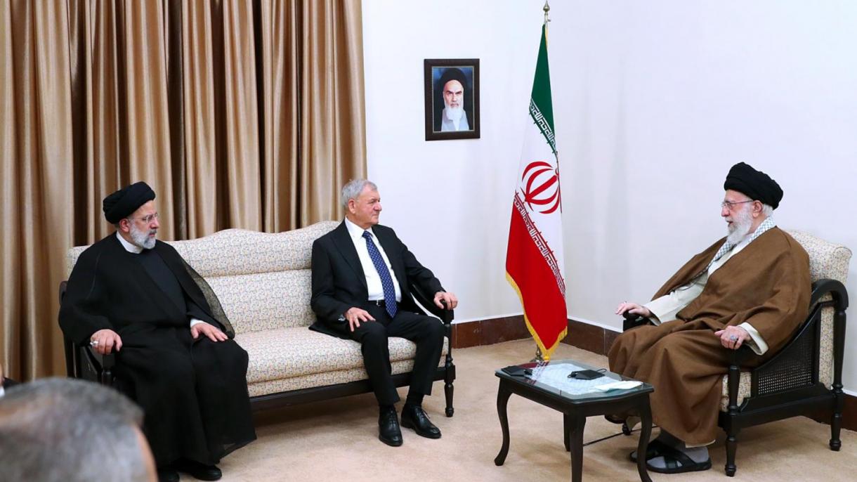 Ааятолах Али Хаменей се срещна с иракския президент Абдул Латиф Рашид