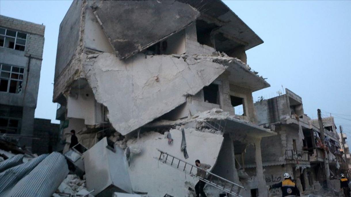 Los ataques aéreos causan la muerte de 13 civiles en Idlib