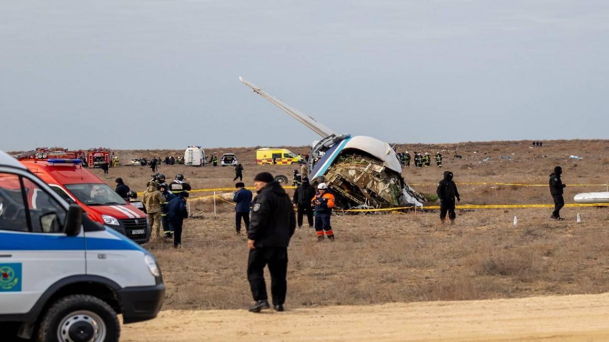 Tokaýew ýere gaçan uçar bilen bagly beýannama berdi