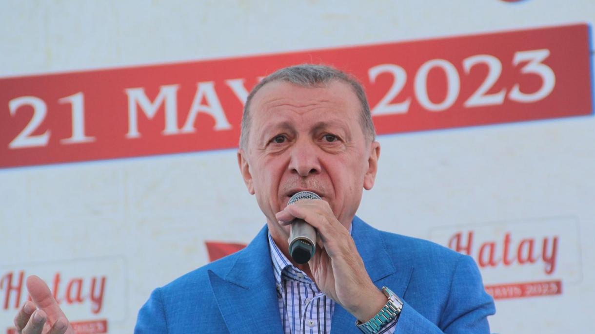 Prezident Erdogan Hataýda Defne döwlet hassahanasynyň açylyşyny ýerine ýetirdi