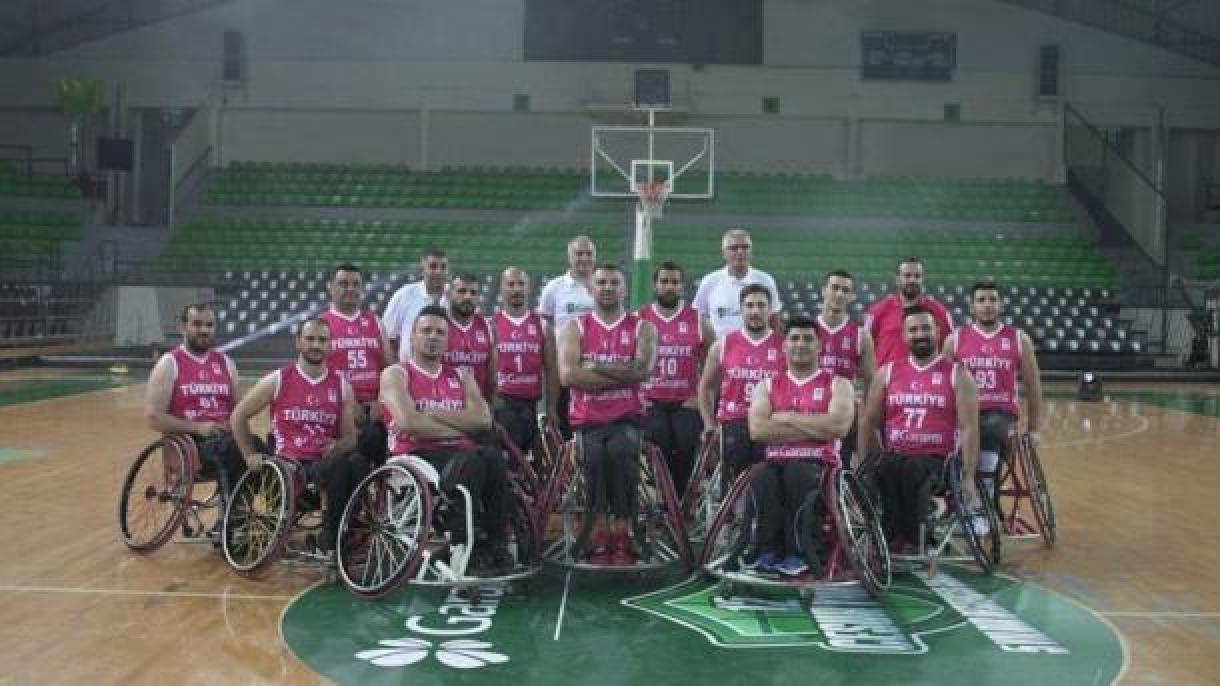 Turquia começa com vitória na Copa do Mundo de basquete em cadeira de rodas