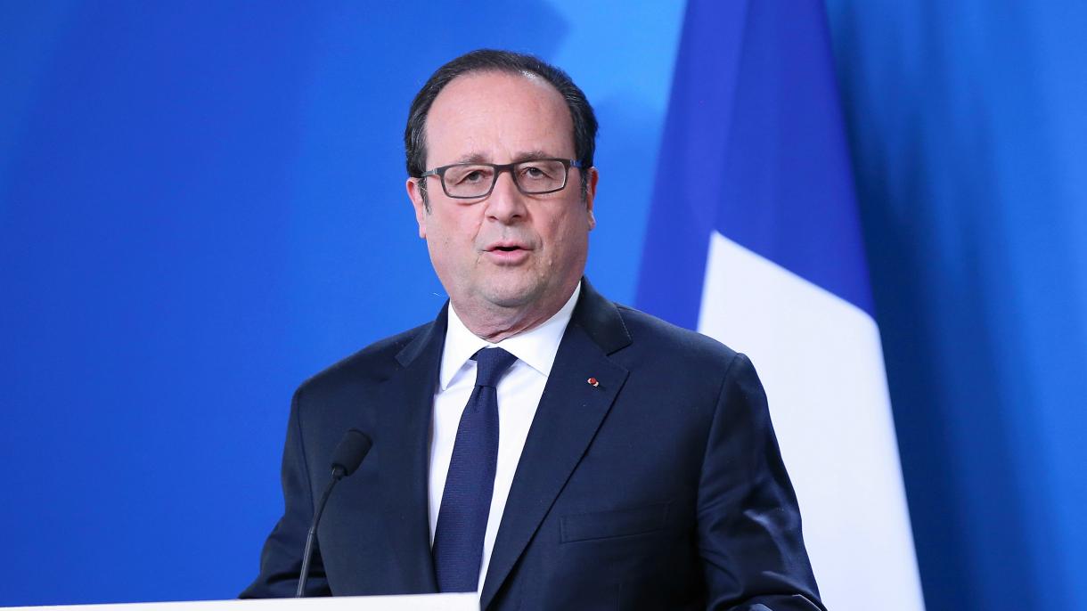 ماکرون فرانس اور یورپی یونین کے مفادات کا دفاع کریں گے:  فرانسووا اولاند