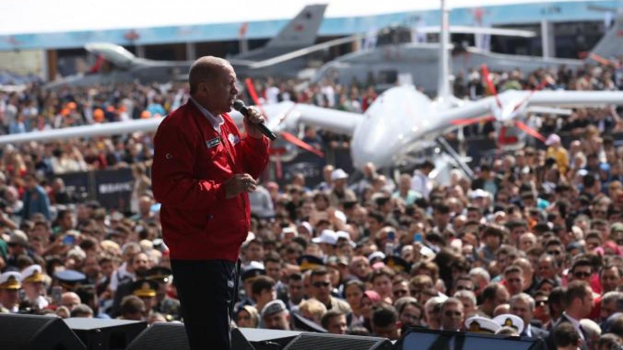 بازدید اردوغان از جشنواره تکنوفست در استانبول