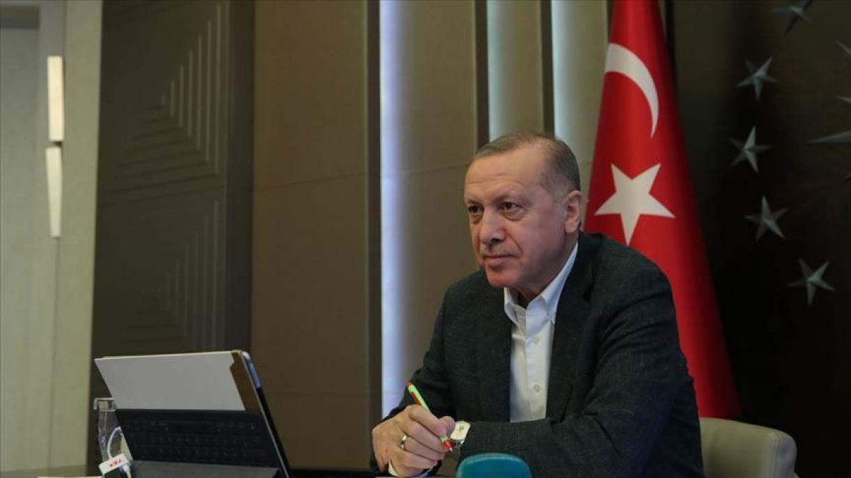 Prezident Erdogan, koronawirusa garşy göreş üçin görlen çäreler hakynda maglumat berdi
