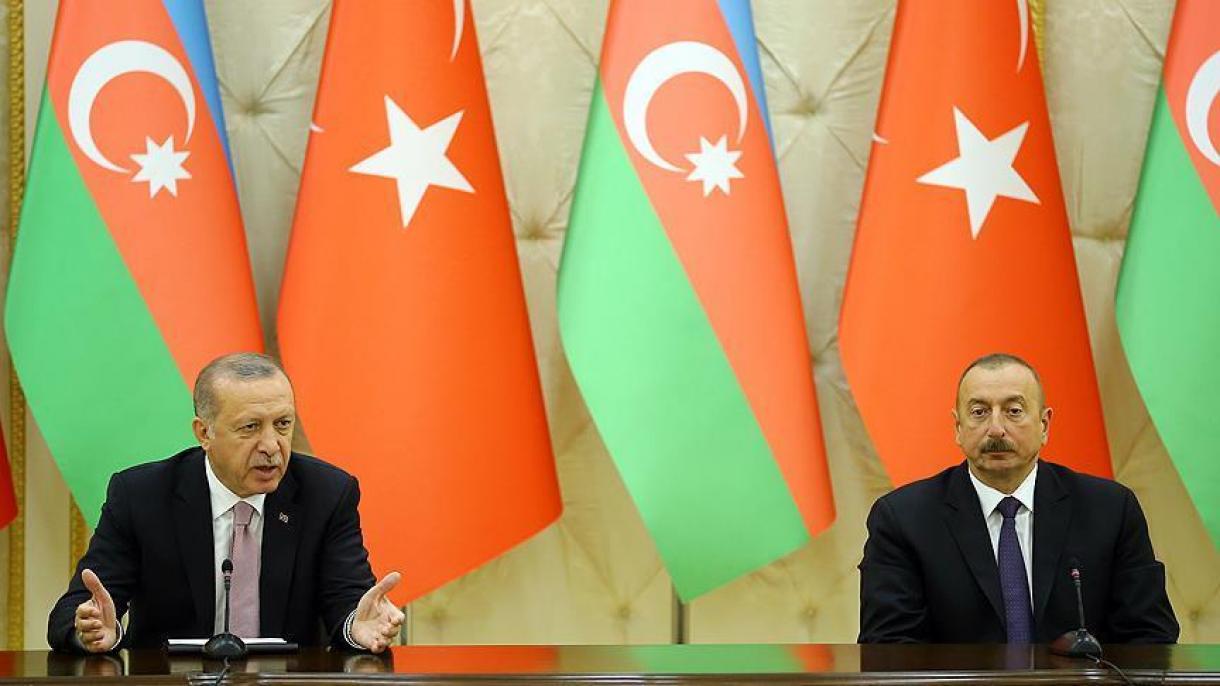 الهام علی‌یف: مردم آذربایجان هرگز حمایت‌های اردوغان را فراموش نخواهند کرد