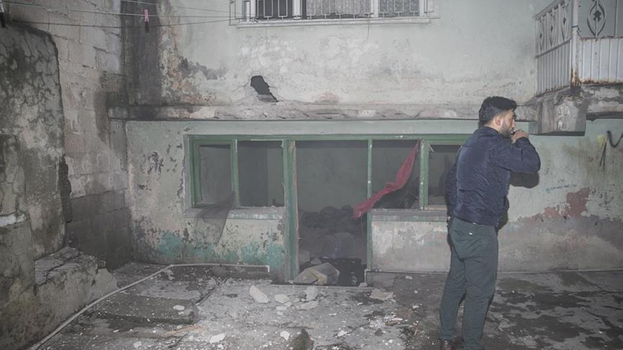 Сириядан атылған снаряд Рейханлы ауданына құлады