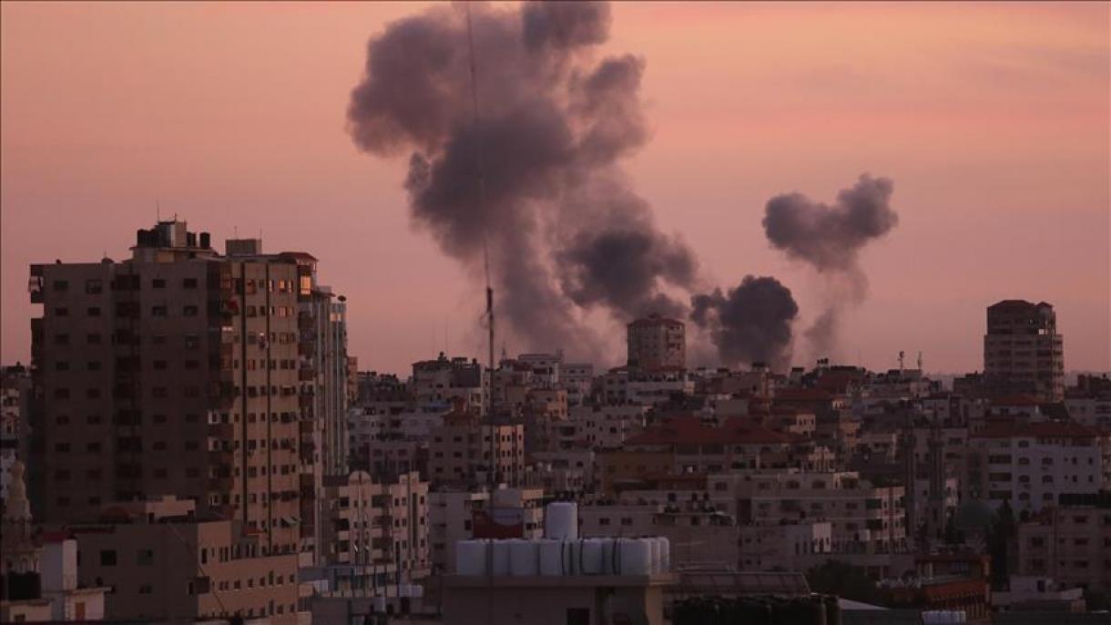 اسرائیل نوار غزه را مورد حمله قرار داد