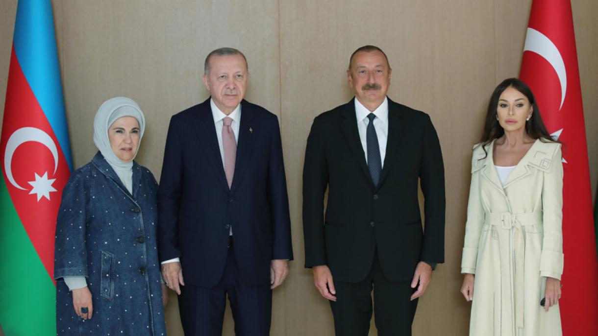 Түркиянын Президенти Азербайжанда иш сапары менен болду