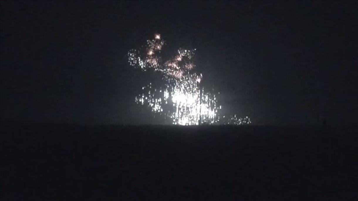 叙政府军用“白磷”炸弹袭击伊德利卜