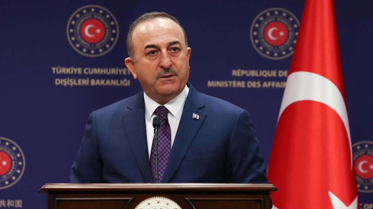 Mövlud Çavuşoğlu Mahmud Abbasla görüşüb