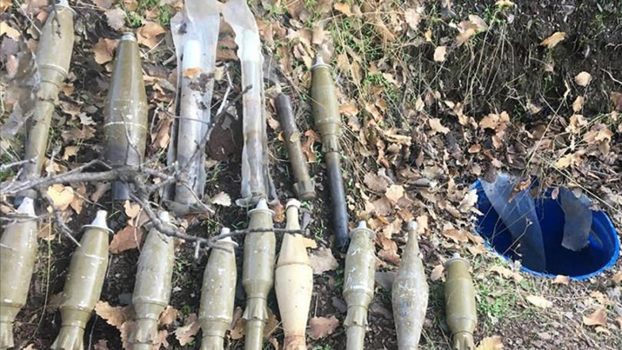 Голямо количество боеприпаси на ПКК са открити в Хакурк и Авашин