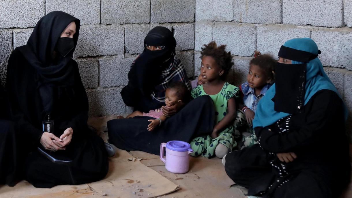 Angelina Jolie posjetila izbjeglički kamp u Jemenu