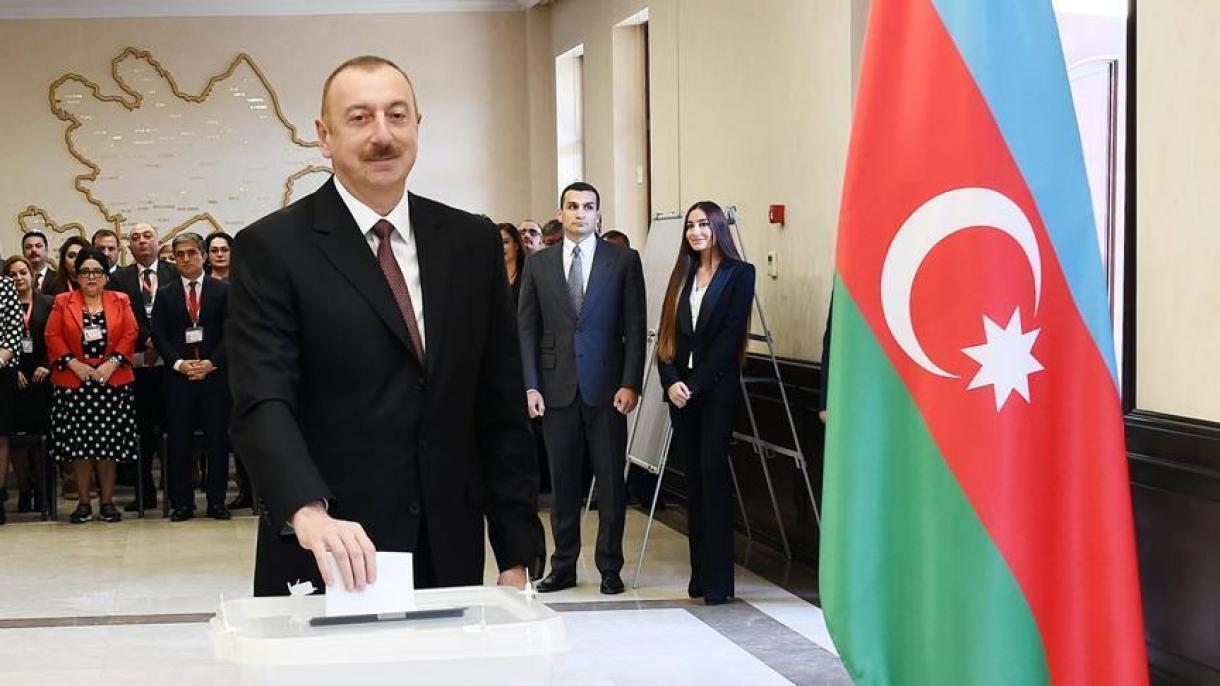 پیروزی علی‌اف در انتخابات ریاست جمهوری آذربایجان