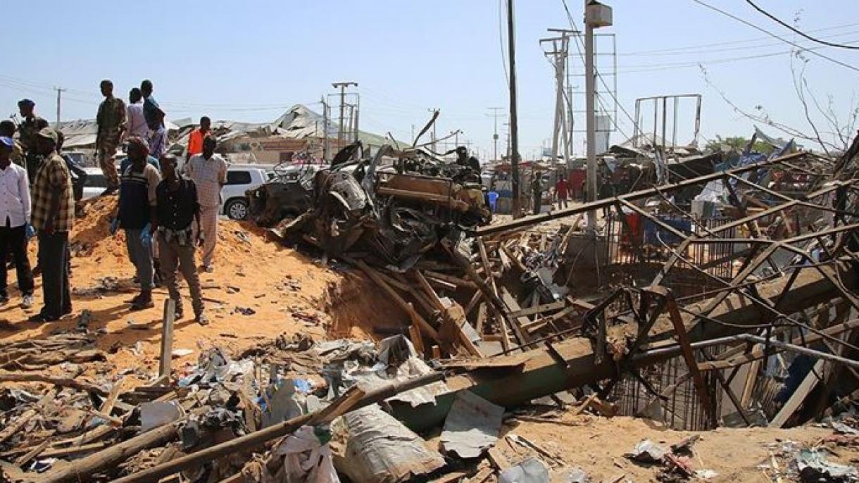 索马里首都发生炸弹车袭击5死
