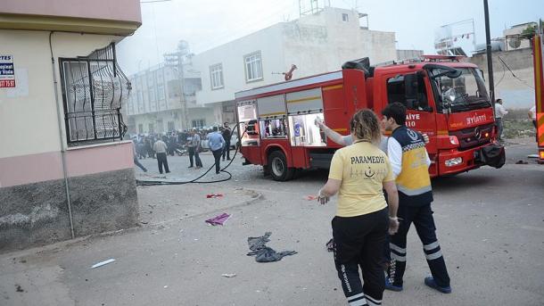 Colpi di mortaio cadono in sud Turchia: un morto e due  feriti