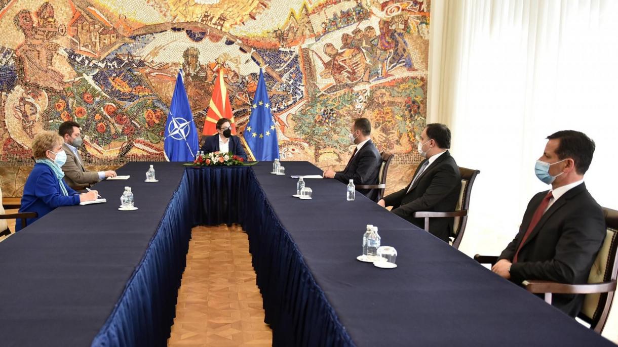 Претседателот на Северна Македонија Стево Пендаровски се состана со претставниците на МАТУСИТЕБ