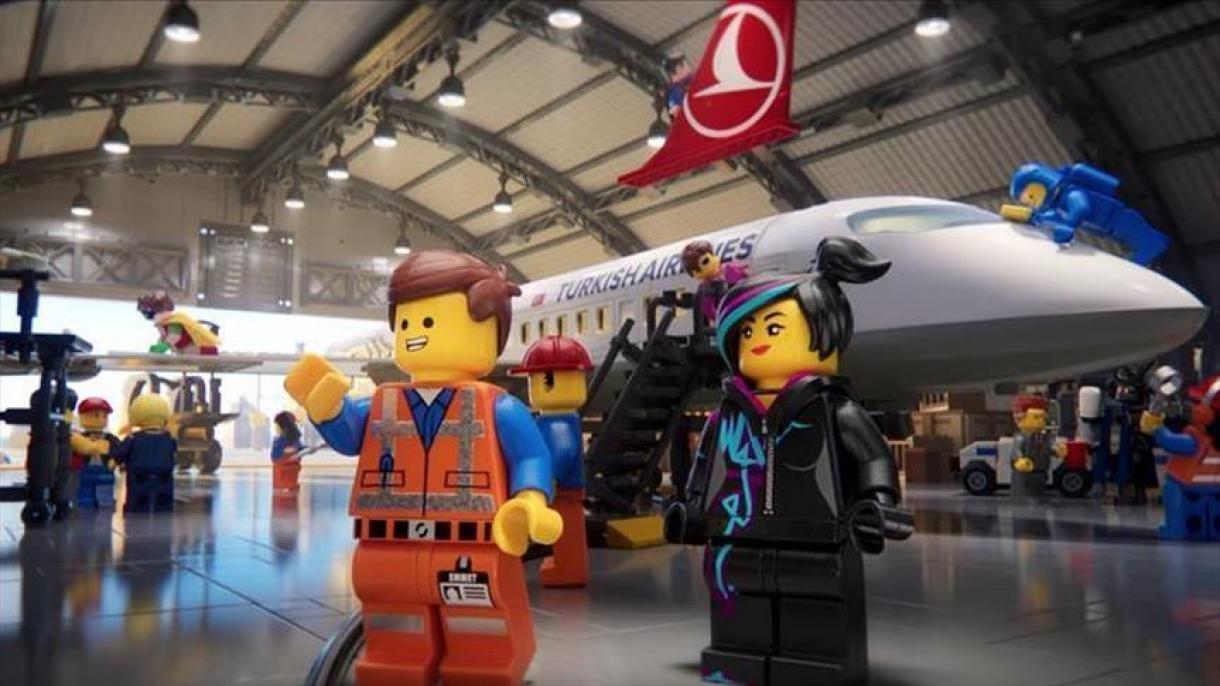 LEGO faz vídeo de segurança da Turkish Airlines