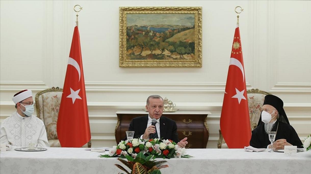 قدردانی نمایندگان جامعه اقلیت ترکیه از اردوغان
