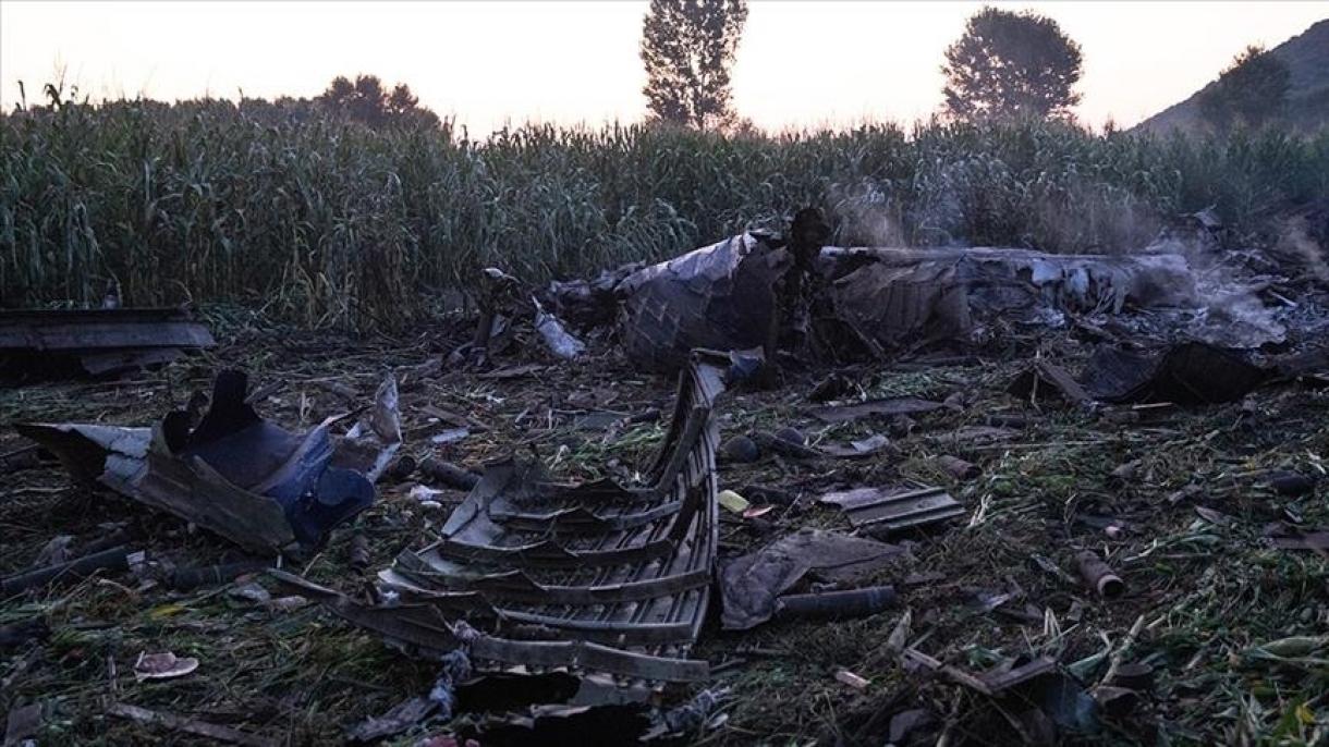 Un aereo ucraino precipita in Russia