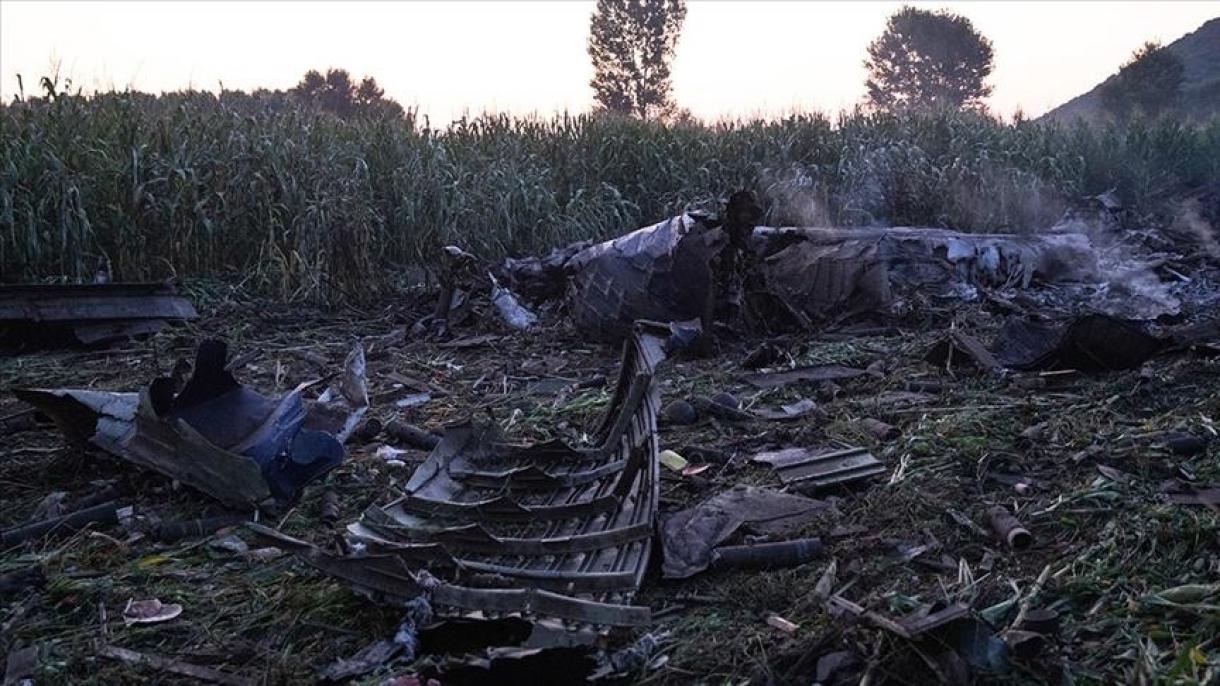Oroszországban lezuhant egy ukrán gép