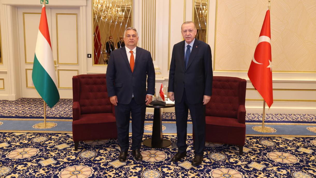 Erdoğan vasárnap találkozott Orbán Victor magyar miniszterelnökkel
