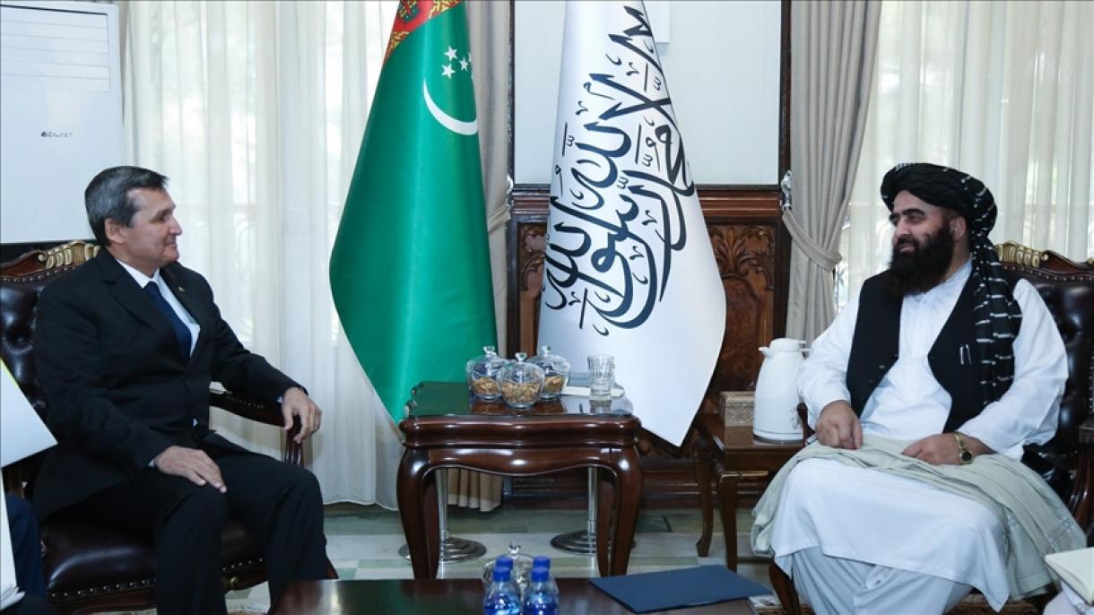دیدار وزیر خارجه ترکمنستان از کابل
