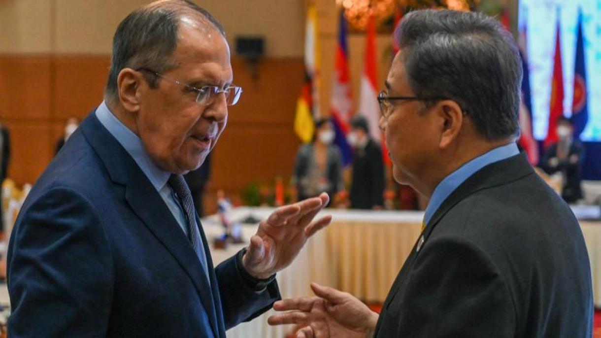 جنوبی کوریائی وزیر خارجہ کی روسی ہم منصب سے ملاقات،اہم امور پر غور