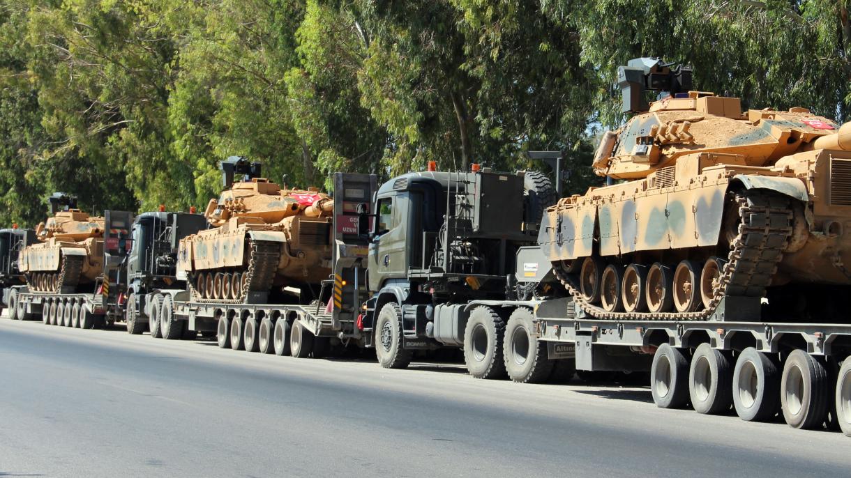 تقویت نیروهای مسلح تورکیه در مرز سوریه