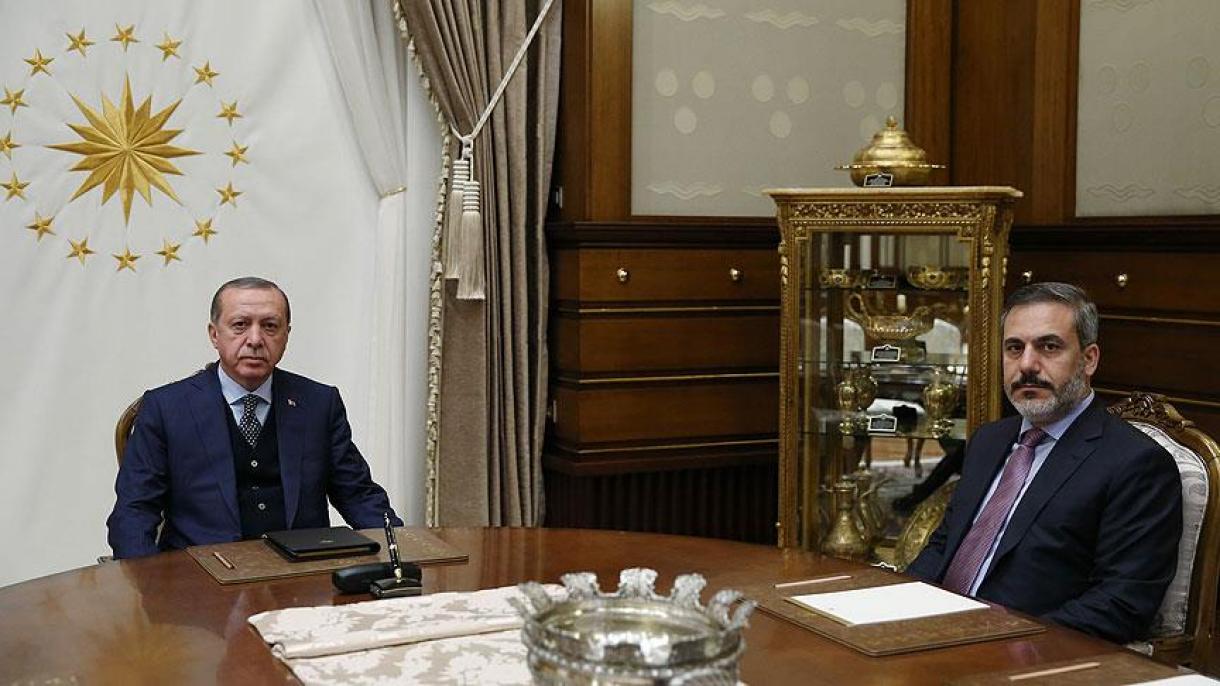 土耳其总统今天接见情报局长