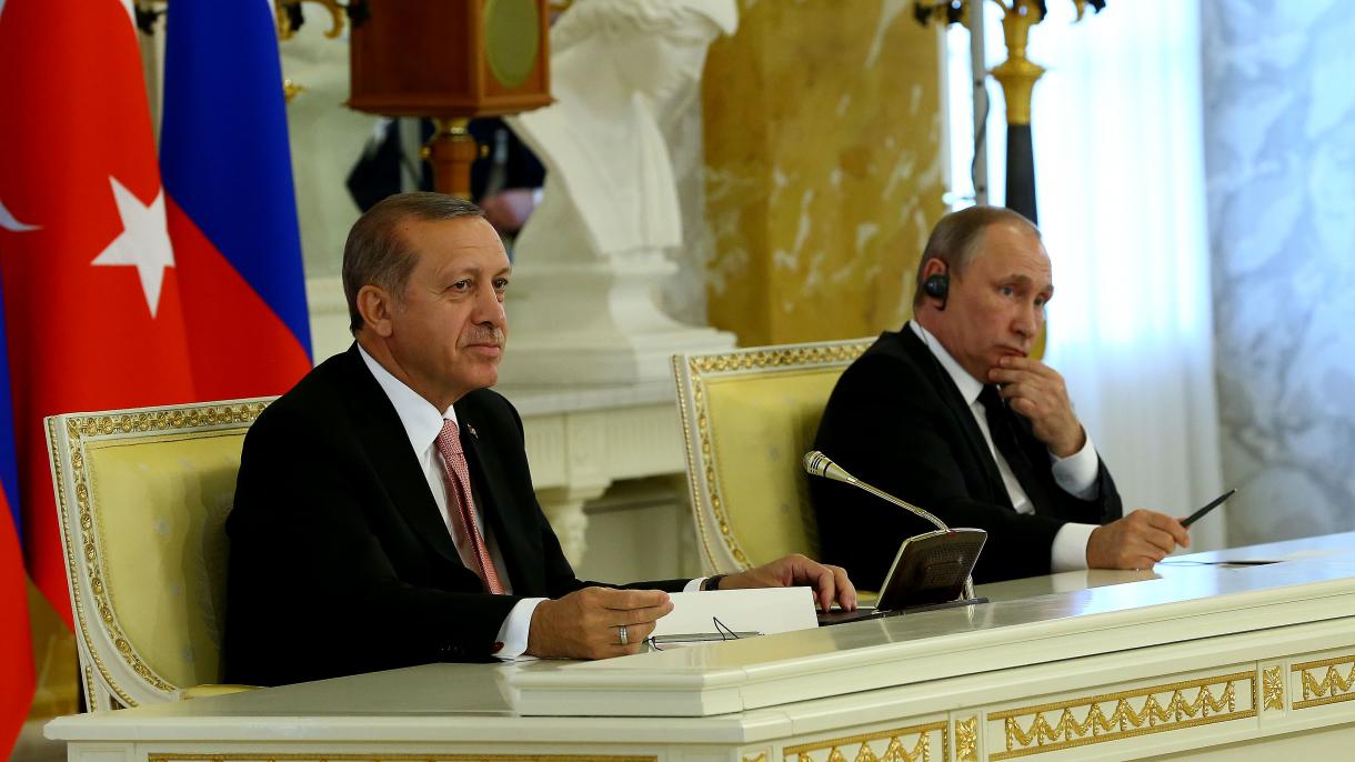 Эрдоган менен Путиндин пресс - жыйынына орус басма сөзү кенен орун берди
