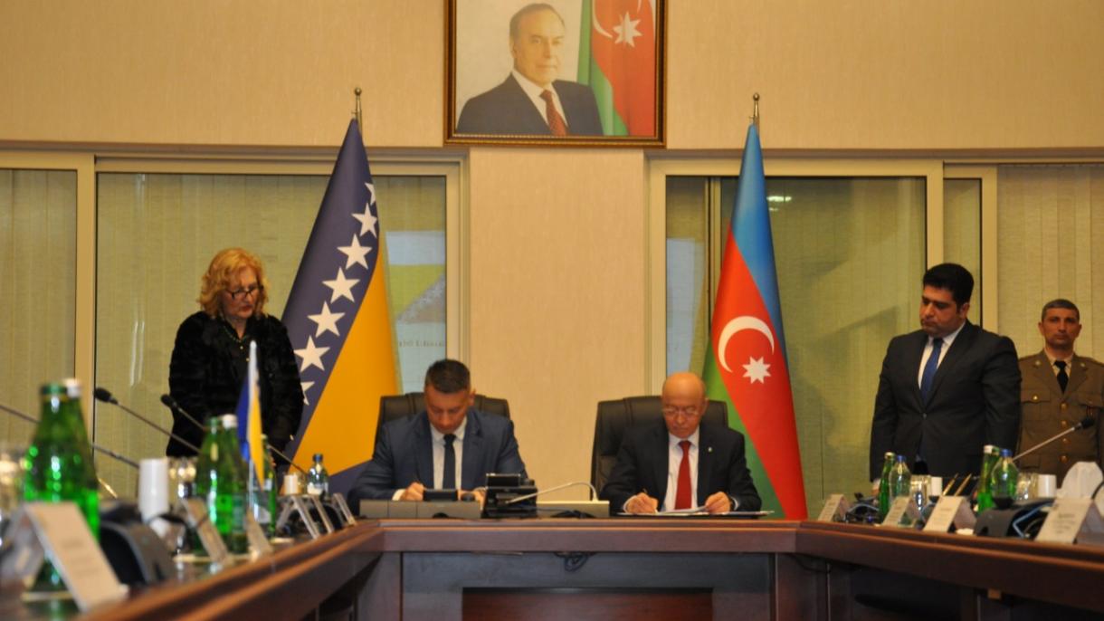 امضای قرارداد مشترک بین آذربایجان و بوسنی و هرزگوین