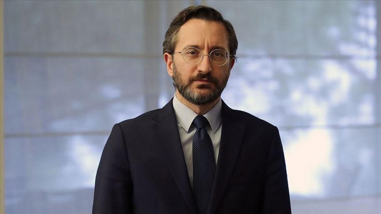 Fahrettin Altun condena el desmantelamiento del letrero de la TIKA en Jerusalén