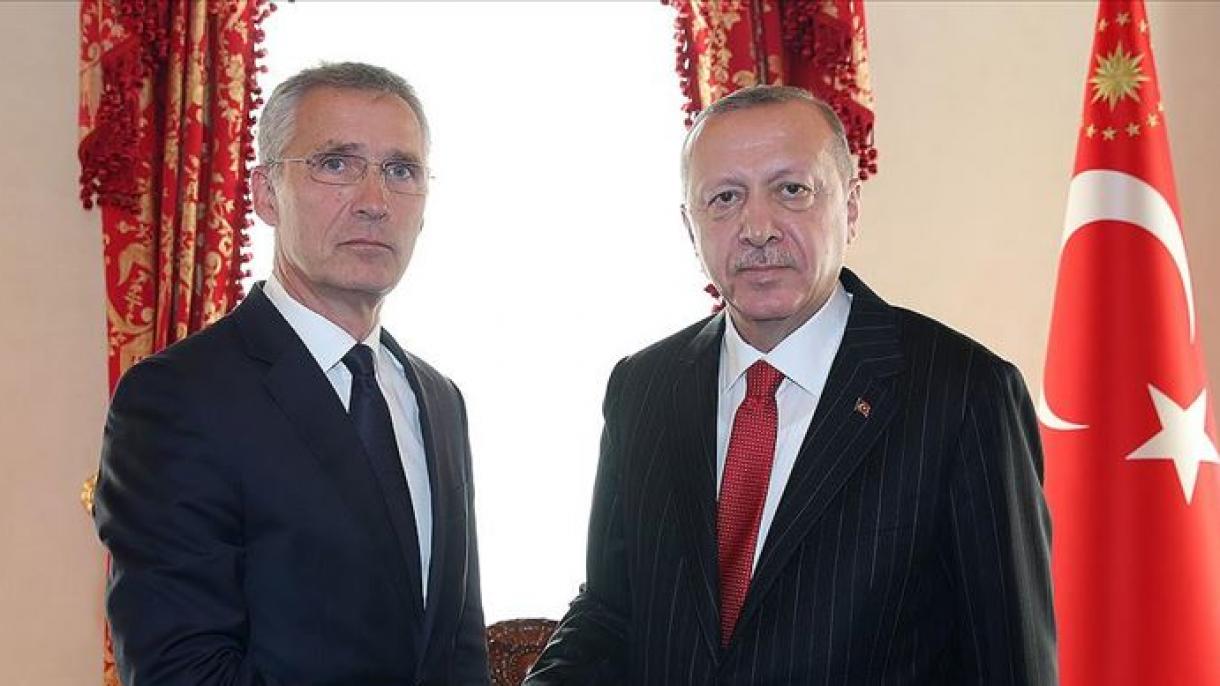 El presidente Erdogan recibe al secretario general de la OTAN