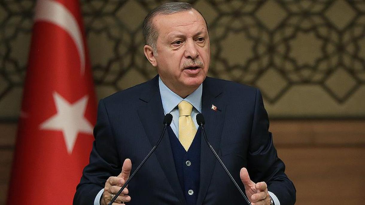 تاکید اردوغان به ادامه مبارزات قاطعانه بر علیه تروریزم