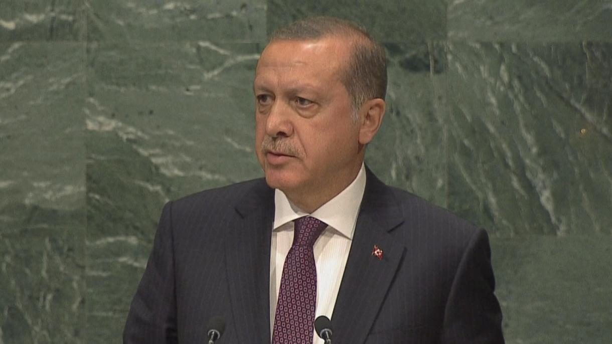 Il discorso del presidente Erdogan all'Assemblea generale delle Nazioni Unite