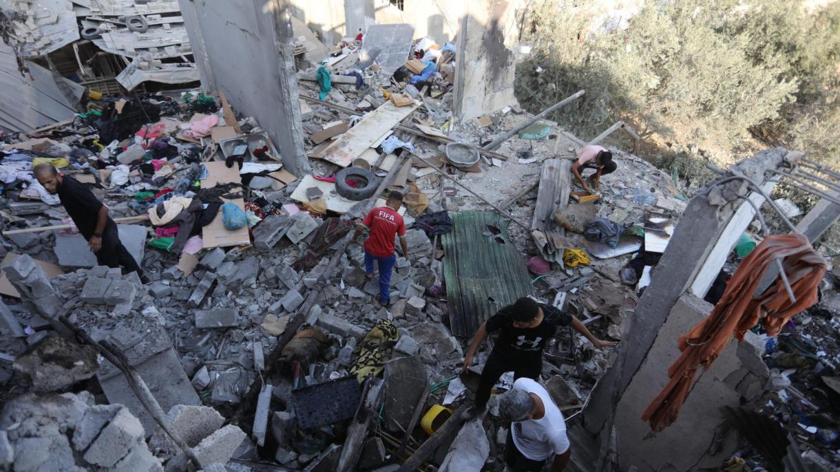 Ysraýylyň Gaza guran soňky hüjümlerinde ýene-de 81 palestinaly ýogaldy