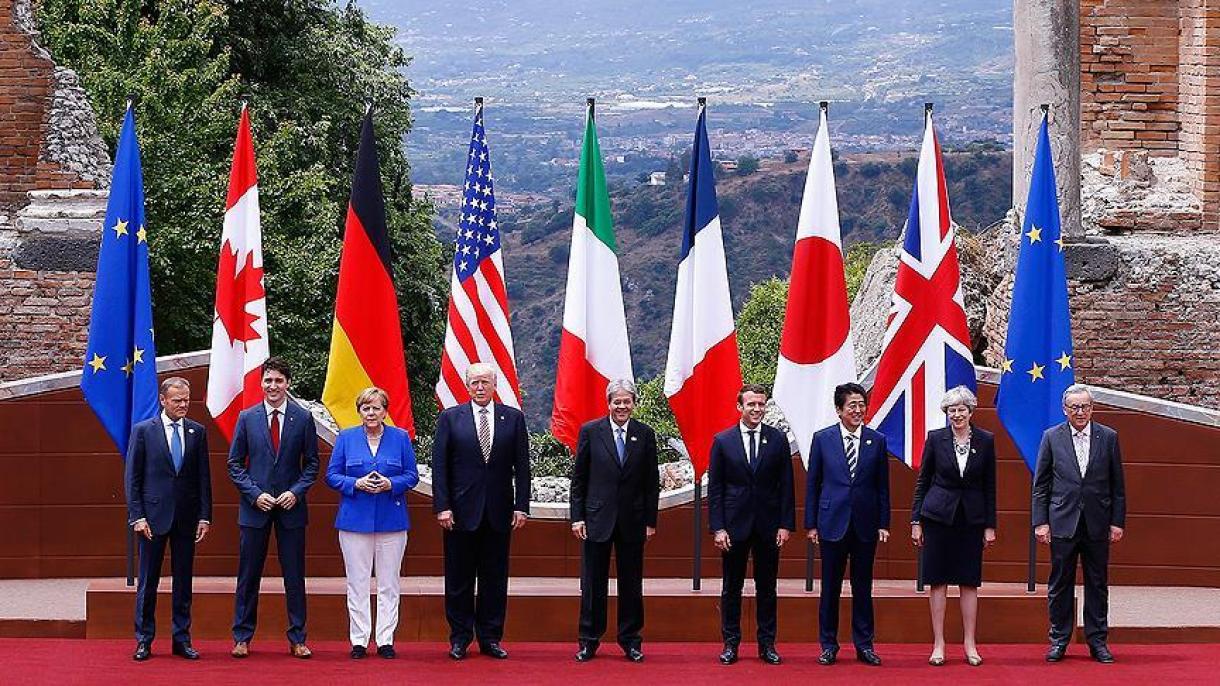 G-7-ä degişli ýurtlaryň liderleri Demirgazyk Koreýany berk ýazgardy